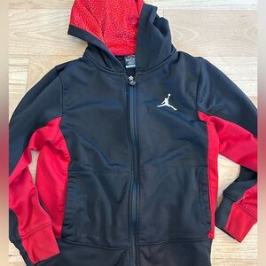 Jordan zip up youth size medium